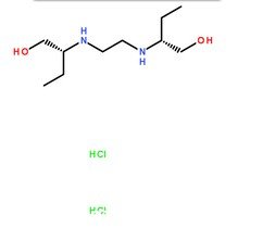 盐酸乙胺丁醇CAS号:1070-11-7分子结构图