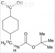 cis,trans-(1,1-Dimethylethoxy)carbonyl Tranexamic Acid-13C2,15N