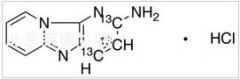 2-Aminodipyrido[1,2-a:3�,2-D]imidazole-13C3 Hydrochloride