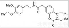 N-2-(4-Benzyloxy-3-methoxyphenethyl)-4-benzyloxy-3-ethoxycarbonyloxyphenylacetamide