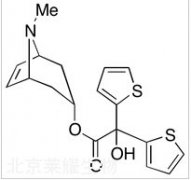 rel-(1R,3S,5S)-8-Methyl-8-azabicyclo[3,2,1]oct-6-en-yl-2-hydroxy-2,2-dithiophen-2-yl aceta