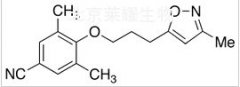 3,5-Dimethyl-4-[3-(3-methyl-5-isoxazolyl)propoxy]-benzonitrile标准品