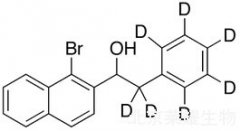 1-Bromo-α-benzyl-2-naphthalenemethanol-d7