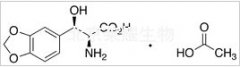 DL-threo-β-(3,4-Methylenedioxyphenyl)serine Acetate Salt