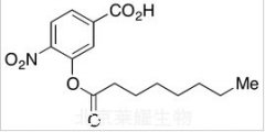 4-Nitro-3-[(1-oxooctyl)oxy]benzoic Acid