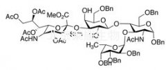 O-(5-Acetamido-4,7,8,9-tetra-O-acetyl-3-thiophenyl-α-neuraminosyl Methyl Ester)-2-α-3-O-(