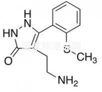 4-(2-Aminoethyl)-5-[2-(methylthio)phenyl]-1,2-dihydro-3h-pyrazol-3-one
