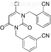 N,N’-Bis(2’-cyanobenzyl)-6-chloro-2,4-dioxopyrimidine