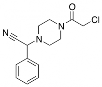 2-[4-(2-Chloroacetyl)piperazin-1-yl]-2-phenylacetonitrile