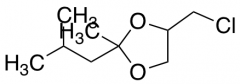 4-(chloromethyl)-2-methyl-2-(2-methylpropyl)-1,3-dioxolane