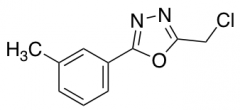 2-(chloromethyl)-5-(3-methylphenyl)-1,3,4-oxadiazole