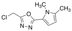 2-(chloromethyl)-5-(1,5-dimethyl-1H-pyrrol-2-yl)-1,3,4-oxadiazole