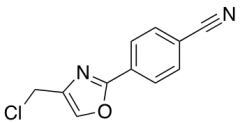 4-[4-(chloromethyl)-1,3-oxazol-2-yl]benzonitrile