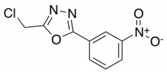 2-(Chloromethyl)-5-(3-nitrophenyl)-1,3,4-oxadiazole