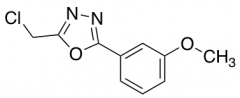 2-(chloromethyl)-5-(3-methoxyphenyl)-1,3,4-oxadiazole