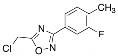 5-(Chloromethyl)-3-(3-fluoro-4-methylphenyl)-1,2,4-oxadiazole