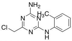 6-(Chloromethyl)-N-(2-methylphenyl)-1,3,5-triazine-2,4-diamine