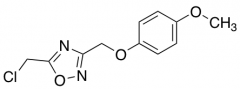5-(Chloromethyl)-3-(4-methoxyphenoxymethyl)-1,2,4-oxadiazole