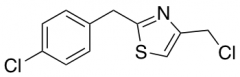 4-(Chloromethyl)-2-[(4-chlorophenyl)methyl]-1,3-thiazole