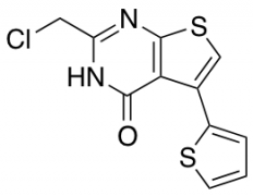 2-(Chloromethyl)-5-(thiophen-2-yl)-3H,4H-thieno[2,3-d]pyrimidin-4-one