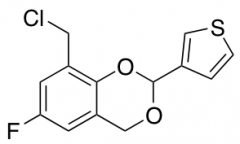 8-(Chloromethyl)-6-fluoro-2-(thiophen-3-yl)-2,4-dihydro-1,3-benzodioxine