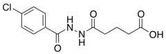 5-[2-(4-Chlorobenzoyl)hydrazino]-5-oxopentanoicacid