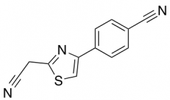4-[2-(cyanomethyl)-1,3-thiazol-4-yl]benzonitrile