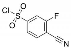 4-cyano-3-fluorobenzene-1-sulfonyl Chloride