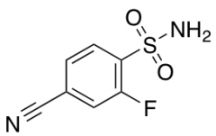 4-cyano-2-fluorobenzene-1-sulfonamide