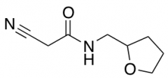 2-cyano-N-(tetrahydrofuran-2-ylmethyl)acetamide