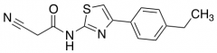 2-Cyano-N-[4-(4-ethylphenyl)-1,3-thiazol-2-yl]acetamide