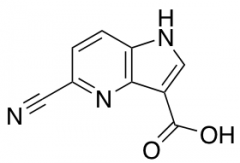 5-Cyano-4-azaindole-3-carboxylic Acid