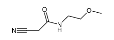 2-Cyano-n-(2-methoxy-ethyl)-acetamide