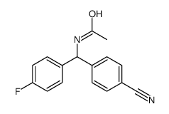 N-[(4-Cyanophenyl)(4-fluorophenyl)methyl]acetamide