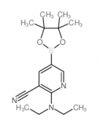 3-Cyano-2-(diethylamino)pyridine-5-boronic acid, pinacol ester