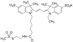 Cyanine 3 Monofunctional MTSEA Dye, Potassium Salt