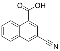 3-cyanonaphthalene-1-carboxylic Acid