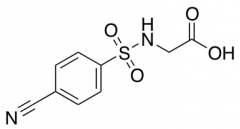 2-(4-Cyanobenzenesulfonamido)acetic acid
