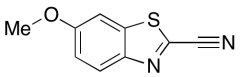 2-Cyano-6-methoxybenzothiazole