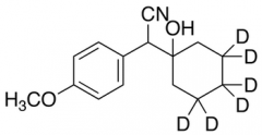 1-(2-Cyano-1-(4-methoxyphenyl)ethyl)cyclohexanol-d6