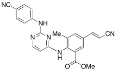 2-((2-((4-Cyanophenyl)amino)pyrimidin-4-yl)amino)-5-(2-cyanovinyl)-3-methylbenzoic Acid Me