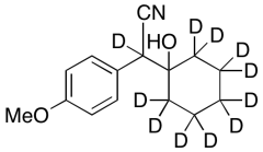 1-(Cyano-(4-methoxyphenyl)ethyl)cyclohexanol-d11