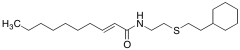 (E)-N-[2-[(2-Cyclohexylethyl)thio]ethyl]-2-decenamide