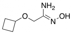 2-Cyclobutoxy-N'-hydroxyethanimidamide