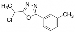 2-(1-chloroethyl)-5-(3-methylphenyl)-1,3,4-oxadiazole