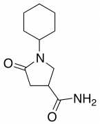 1-Cyclohexyl-5-oxopyrrolidine-3-carboxamide