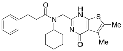 N-​Cyclohexyl-​N-​[(1,​4-​dihydro-​5,​6-​dimethyl-​4-​oxothieno[2,​3-​