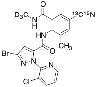 (D3,13C,15N)-Cyantraniliprole