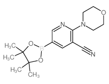 3-Cyano-2-morpholinopyridine-5-boronic acid, pinacol ester