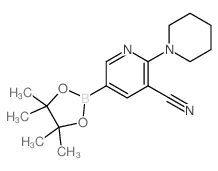 3-Cyano-2-piperidinopyridine-5-boronic acid, pinacol ester